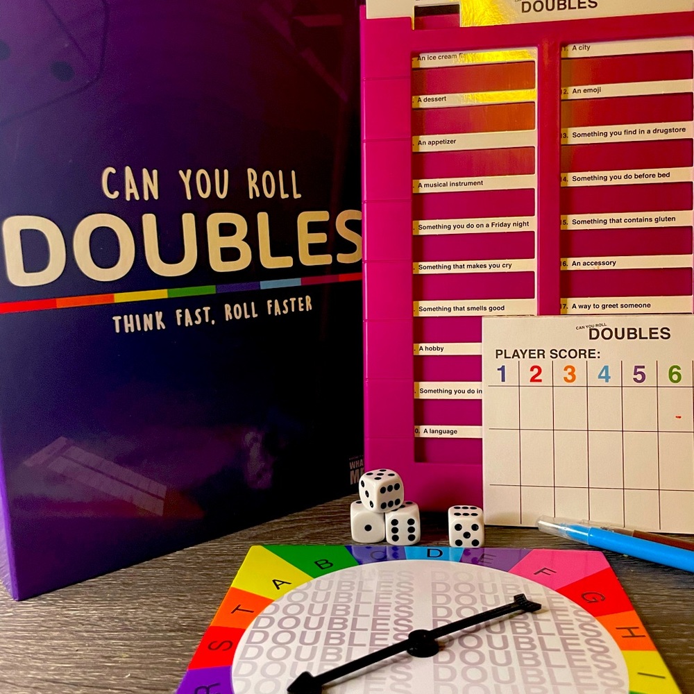 Doubles word game